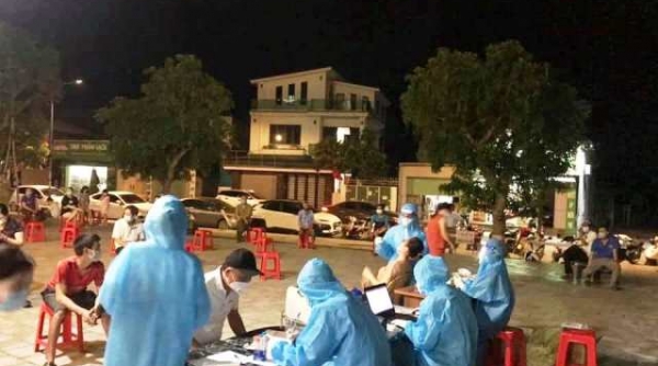 TP Vinh: Phong tỏa hơn 80 hộ dân tại phường Bến Thủy, Vinh Tân