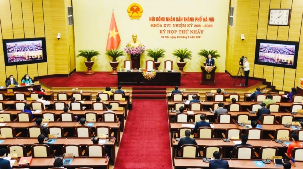 Khai mạc kỳ họp thứ nhất HĐND thành phố Hà Nội khóa XVI, nhiệm kỳ 2021-2026