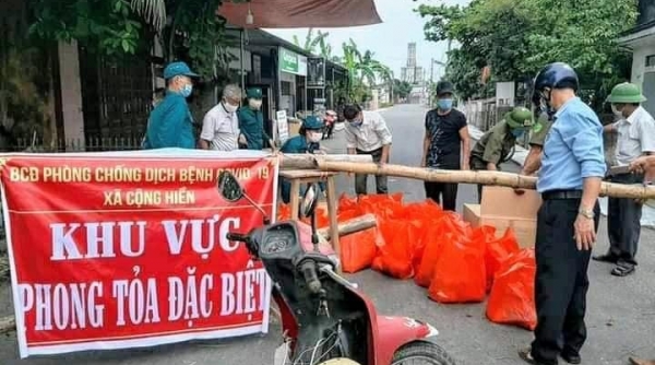 Hải Phòng: Huyện Vĩnh Bảo thực hiện giãn cách xã hội theo Chỉ thị 16