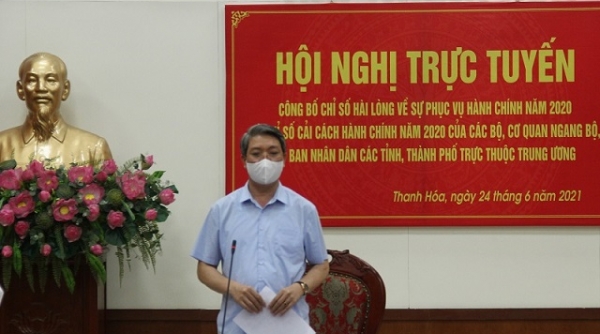 Thanh Hoá xếp thứ 29/63 tỉnh, thành phố về Chỉ số cải cách hành chính