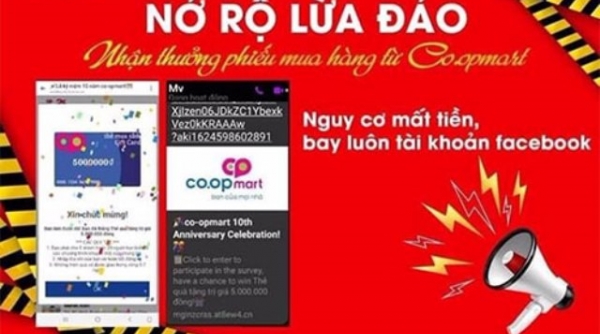 Quảng Nam: Cảnh báo mạo danh Siêu thị Coopmart kỷ niệm 10 năm sinh nhật