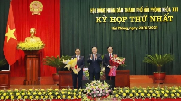 Hải Phòng: Đồng chí Phạm Văn Lập được bầu giữ chức danh Chủ tịch HĐND thành phố