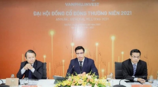 ĐHĐCĐ Văn Phú - Invest: Kế hoạch doanh thu năm 2021 tăng trưởng 43% so với năm 2020