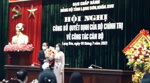 Phó bí thư thường trực Tỉnh ủy Thừa Thiên Huế được luân chuyển làm Bí thư Tỉnh ủy Lạng Sơn