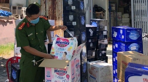 Đà Nẵng: Phát hiện 7.200 sản phẩm bỉm trẻ em các loại không có chứng từ hợp pháp