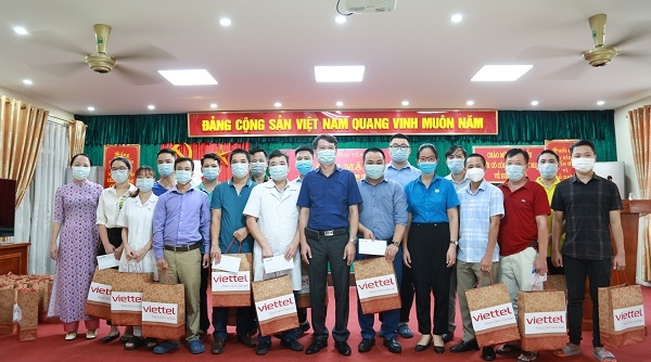 Yên Bái: Gặp mặt đoàn cán bộ y tế hoàn thành xuất sắc nhiệm vụ hỗ trợ Bắc Giang phòng, chống dịch Covid- 19