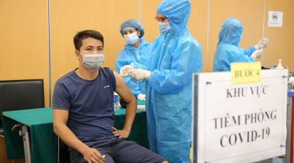 Vĩnh Phúc tiêm 1.500 liều vắc xin phòng Covid-19 cho công nhân Công ty Ô tô Toyota Việt Nam