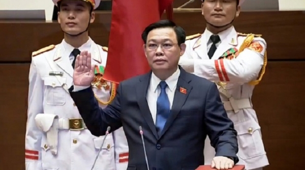 Ông Vương Đình Huệ tái đắc cử chức Chủ tịch Quốc hội khóa XV