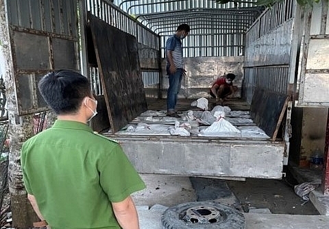 Nghệ An: Thu giữ khoảng 12 tấn quặng thiếc không nguồn gốc