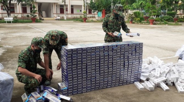 An Giang: Bắt giữ hai vụ vận chuyển 6.000 gói thuốc lá lậu