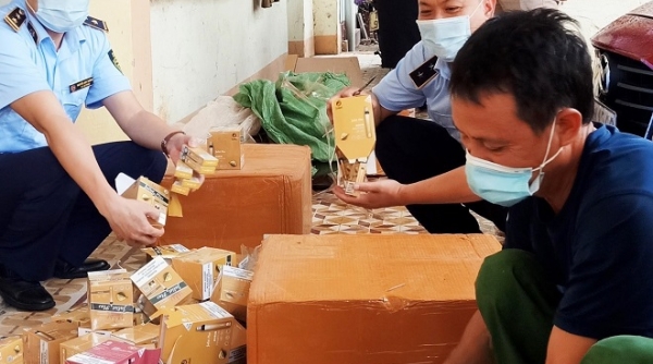Lạng Sơn: Tiêu hủy gần 4.000 điếu thuốc lá điện tử lậu