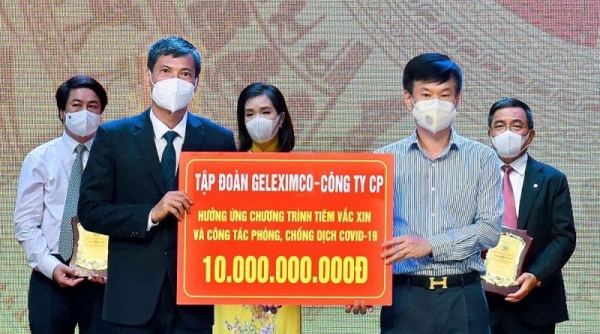 Geleximco và ABBANK tặng 500 máy thở dòng cao hỗ trợ điều trị bệnh nhân Covid-19 cho TP. Hồ Chí Minh