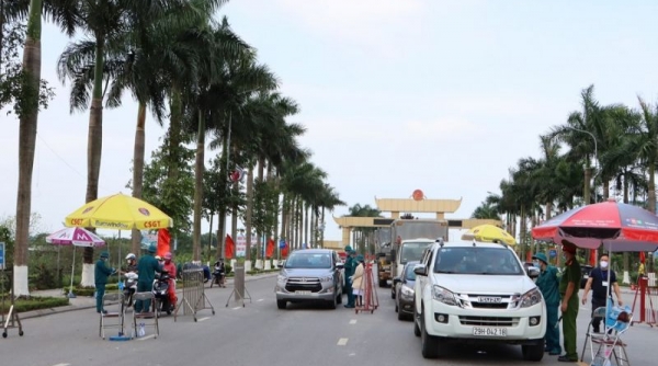 Thành phố Bắc Ninh thành lập 5 điểm Chốt chặn liên ngành kiểm soát dịch Covid-19
