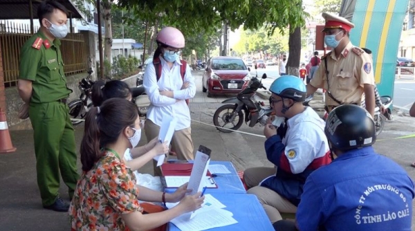 Hà Nội: Xử phạt 877 trường hợp vi phạm quy định phòng chống dịch trong ngày 1/8