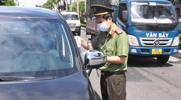 Đà Nẵng: Siết chặt, kiểm tra giấy đi đường do phát hiện nhiều trường hợp cấp sai đối tượng