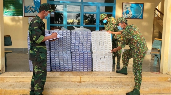 Bộ đội Biên phòng Kiên Giang: Liên tiếp bắt giữ thuốc lá ngoại nhập lậu qua biên giới