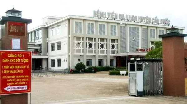 Long An: Trung tâm Y tế huyện Cần Đước hoạt động trở lại