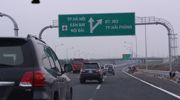 Đề xuất giảm 30% giá vé cho xe lưu thông cao tốc Hà Nội - Hải Phòng