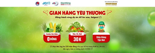 BMP21 - JCI Việt Nam: Khởi xướng dự án “Gian hàng yêu thương”