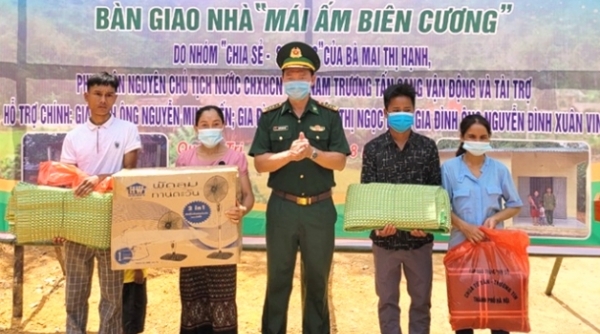 Bộ đội Biên phòng Quảng Trị: Bàn giao 3 nhà “Mái ấm biên cương” cho hộ nghèo