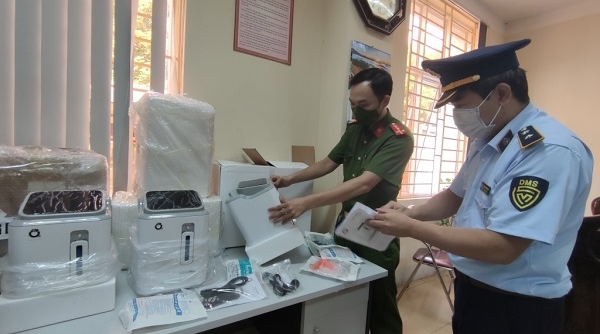 Lào Cai: Thu giữ lô hàng máy tạo oxy không giấy tờ