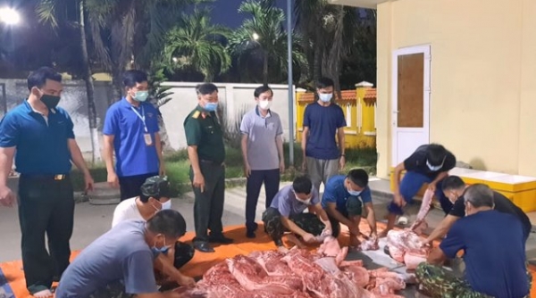 Đà Nẵng: Quân đội vào cuộc, dân có thịt heo tươi sống để ăn trong 10 ngày giãn cách