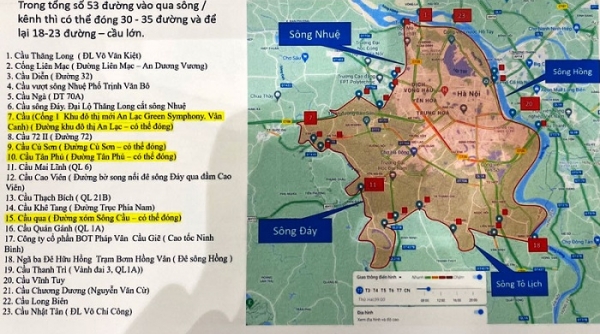 Phương án phân vùng 30 quận, huyện, thị xã của Hà Nội phòng, chống dịch Covid-19 từ ngày 6-9 đến 21-9