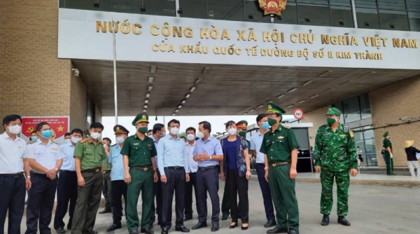 Ban chỉ đạo phòng chống dịch Covid-19 tỉnh Lào Cai kiểm tra công tác phòng, chống dịch Covid -19