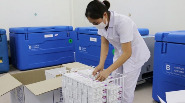 Lào Cai: Tiếp nhận thêm 7.800 liều vắc xin phòng Covid-19 AstraZeneca