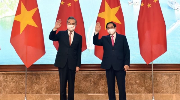 Thủ tướng Chính phủ Phạm Minh Chính tiếp Ủy viên Quốc vụ, Bộ trưởng Ngoại giao Trung Quốc