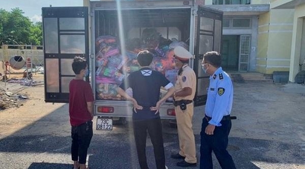 Quảng Bình: Phát hiện xe tải vận chuyển gần 1.000 đồ chơi trẻ em nhập lậu