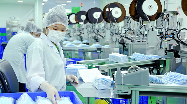 Việt Nam xuất khẩu hơn 305,6 triệu chiếc khẩu trang y tế trong 8 tháng
