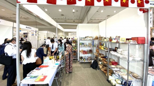 Hàng Việt Nam gây ấn tượng tại Hội chợ Osaka- Nhật Bản