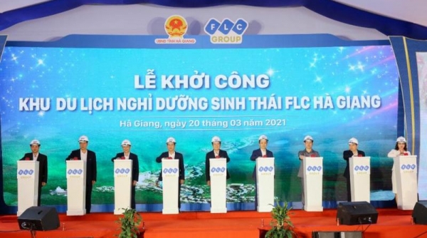 Tập đoàn FLC khởi công xây dựng khu du lịch nghỉ dưỡng sinh thái cao cấp tại Hà Giang