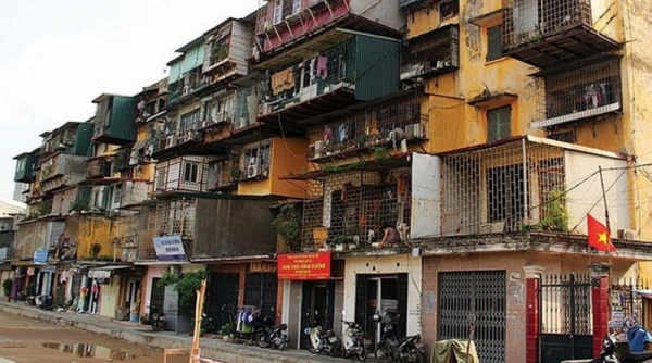 Hà Nội dự kiến chi ngân sách khoảng 500 tỷ đồng cải tạo chung cư cũ