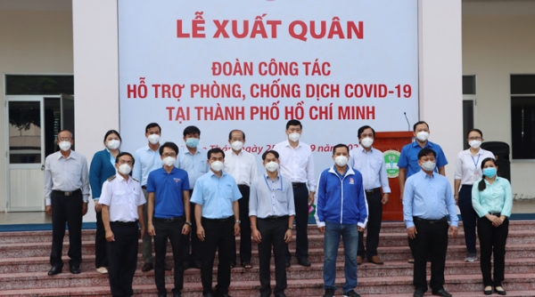 Đồng Tháp chi viện sinh viên và nhân viên y tế cho TP. Hồ Chí Minh hỗ trợ phòng, chống dịch Covid-19