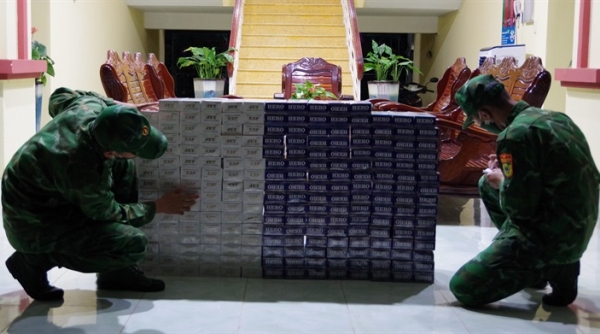 Thu giữ hơn 3.000 gói thuốc lá ngoại nhập lậu tại An Giang