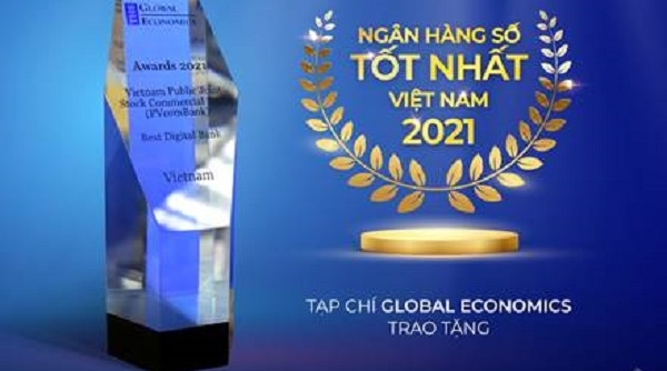 Tạp chí Global Economics vinh danh PvcomBank là Ngân hàng số tốt nhất Việt Nam năm 2021
