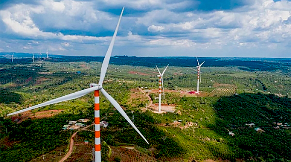 Cuối tháng 9, có 6 nhà máy điện gió với tổng công suất 272,4 MW được công nhận vận hành thương mại