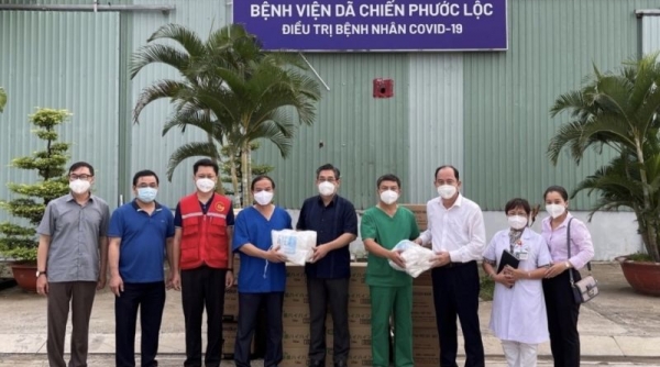 TP. HCM: Bệnh viện dã chiến Phước Lộc hỗ trợ Bệnh viện huyện Nhà Bè