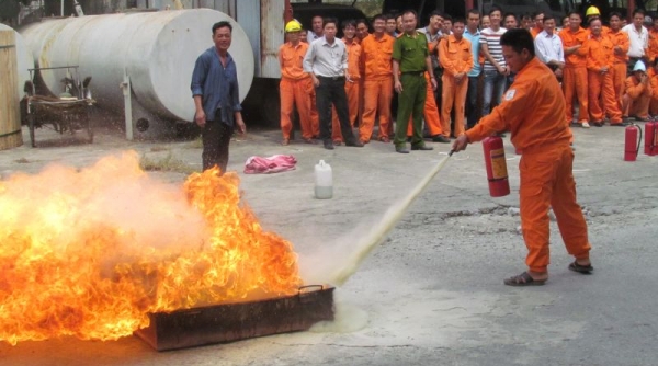 PC Thái Bình hướng dẫn, khuyến cáo về công tác phòng chống cháy, nổ