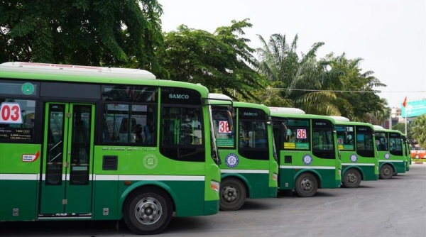 TP. Hồ Chí Minh: 4 tuyến xe buýt hoạt động trở lại