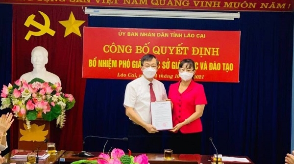 Sở Giáo dục và Đào tạo Lào Cai có tân Phó Giám đốc