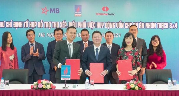MB và Techcombank đồng hành cùng PVPower thu xếp vốn cho 2 dự án điện khí LNG