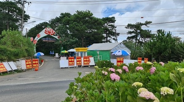Lâm Đồng: Ổ dịch làng hoa Vạn Thành tiếp tục phong tỏa thêm 14 ngày
