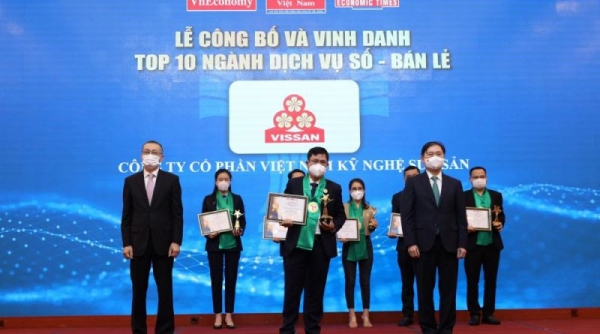 VISSAN - Top 10 "Thương hiệu Mạnh Việt Nam" năm 2021