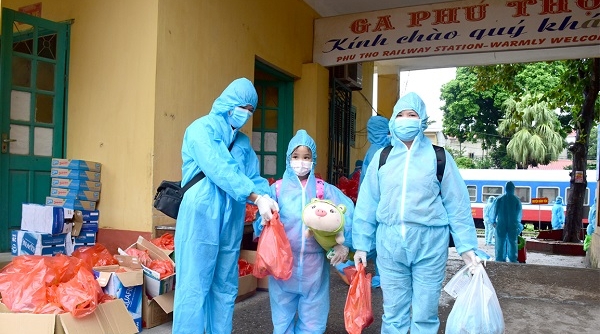 Tuyên Quang: Đón 373 công dân từ thành phố Hồ Chí Minh, Bình Dương và Đồng Nai trở về