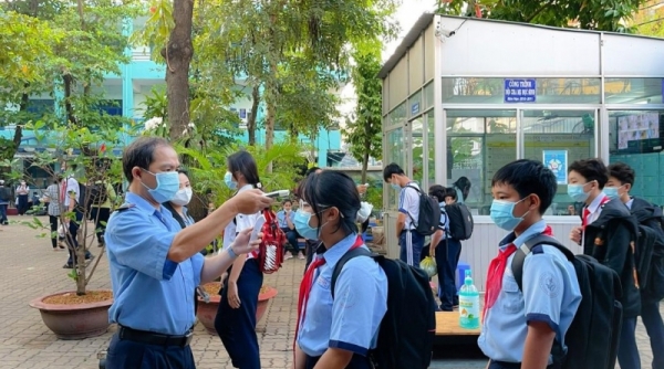 TP. Hồ Chí Minh: Hai trường đầu tiên tại huyện Cần Giờ sẽ được phép dạy học trực tiếp