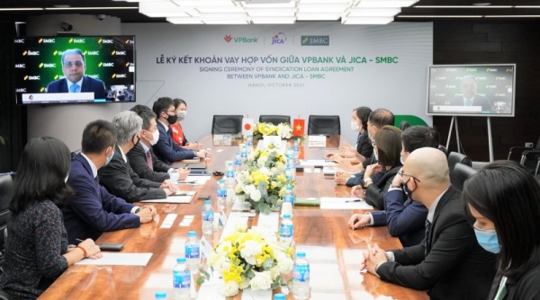 VPBank nhận gói vay hợp vốn 100 triệu USD từ JICA và SMBC