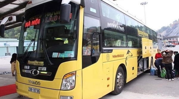 Lào Cai: Duy trì hoạt động một số tuyến vận tải hành khách cố định liên tỉnh
